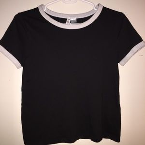 H&M Basic Black tee